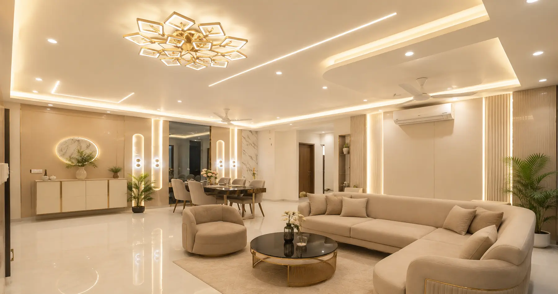 3 BHK Interior Presentation View