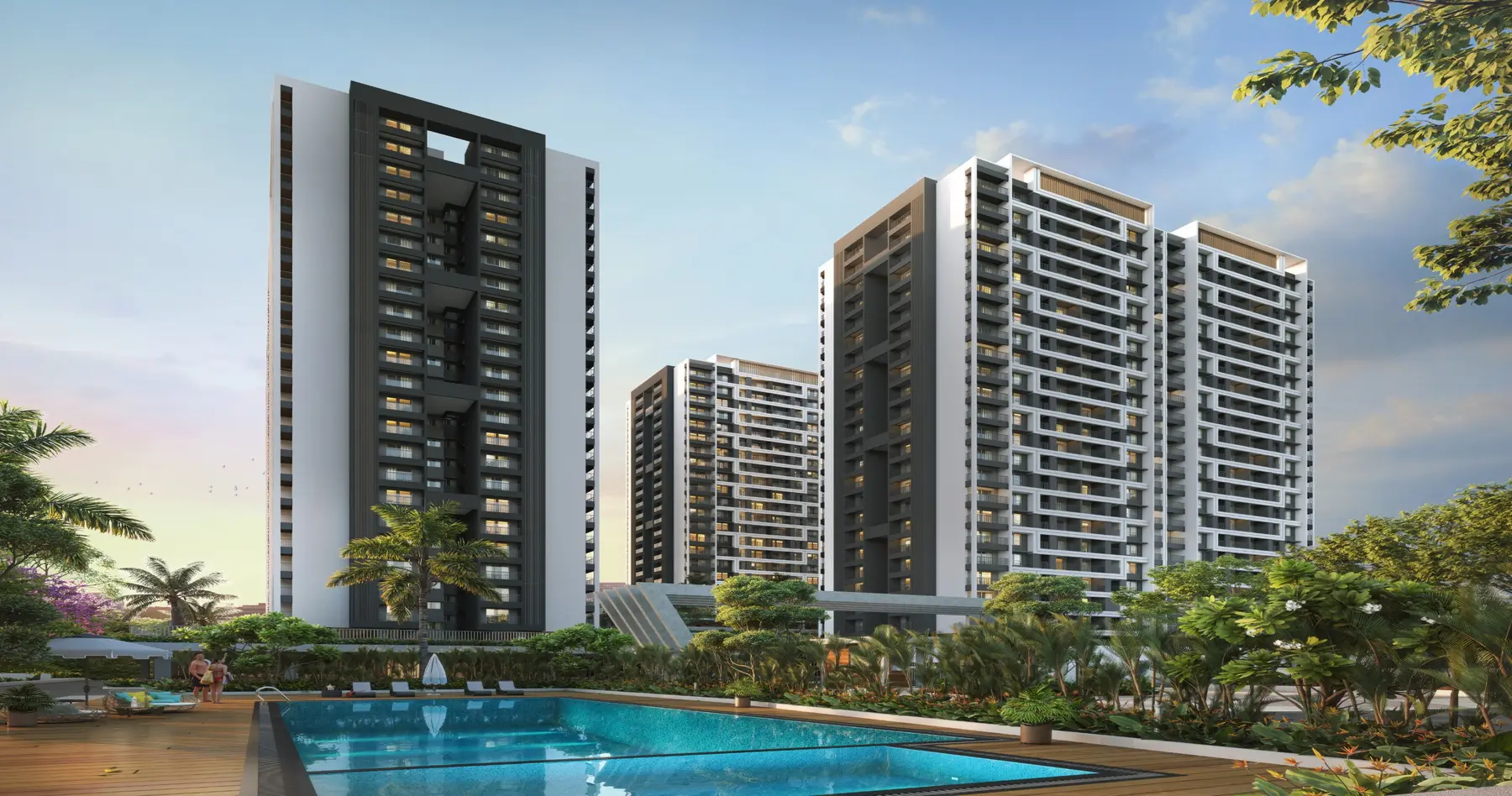 Residences Entrance Architecture View